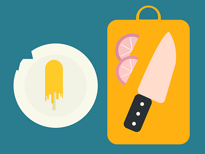 Standard Deviation Formulas II abstact colorful food geomtric icecream illustration minimalist