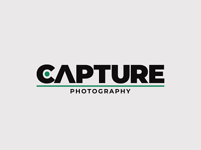 Capture branding logo photography typography