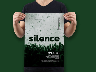 Silence Poster