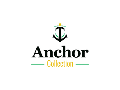 Anchor Collection Logo Design anchor collection design icon logo nautical typogaphy