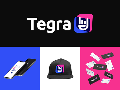 Tegra Growth Agency | Logo Design brand brand design branding businesscard design logo mockups snapback