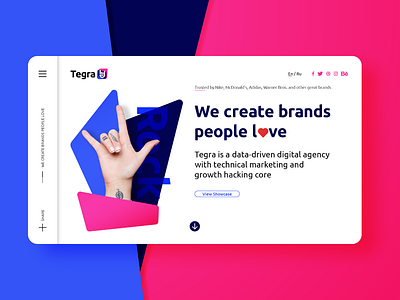 Tegra / Landing Page