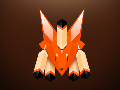 FOX FOX FOX fox graphic illustration indian logo