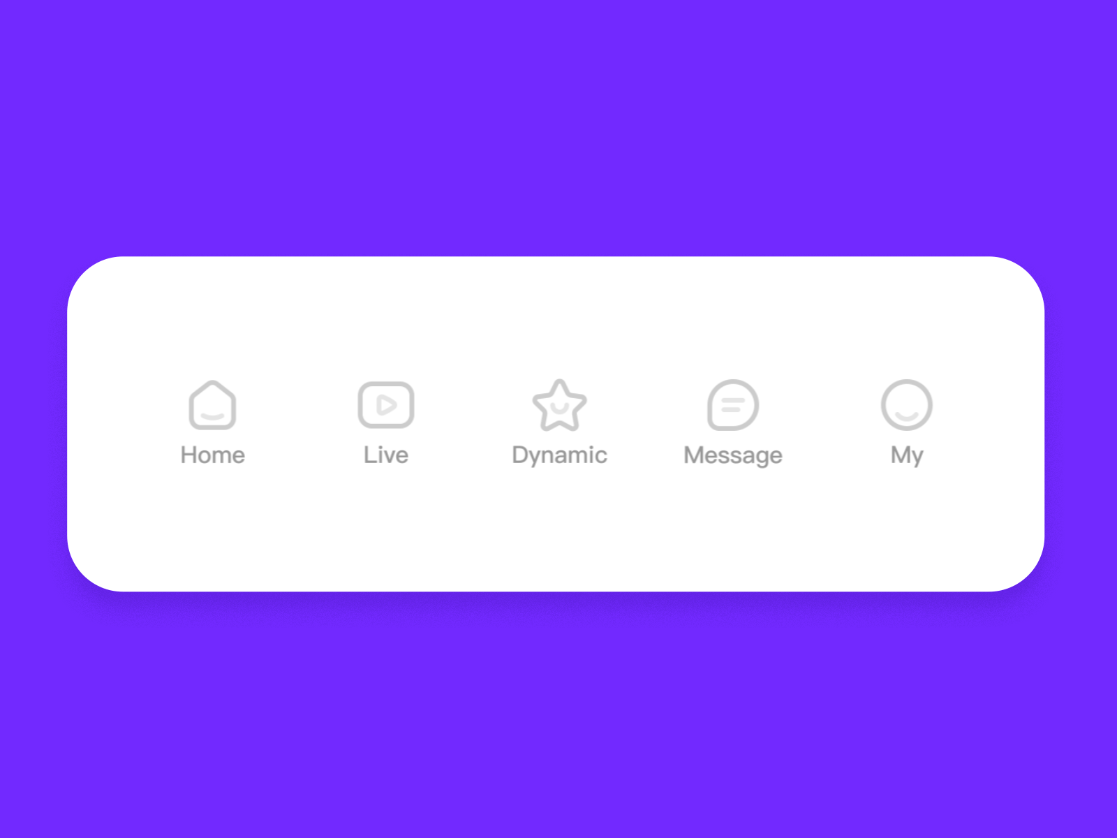 TAB bar icon toggles animation design icon ui 设计