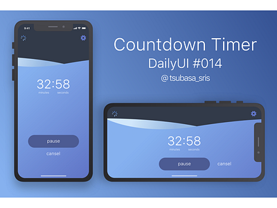 DailyUI#014 "Countdown Timer" 014 app blue countdown countdown timer countdowntimer dailyui dailyui 014 dailyuichallenge sketch timer ui water