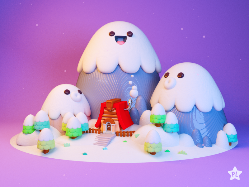 Happy Snow Day by Pixel Boomkin on Dribbble