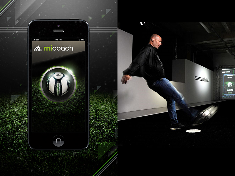 Adidas : Smart Ball / Mi Coach App by Alex Mustacich Dribbble