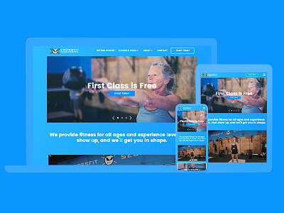 CrossFit Sebastopol Redesign : Responsive Web Design adobe muse athletes barbell crossfit exercise gym lifting responsive rwd sebastopol web design workout