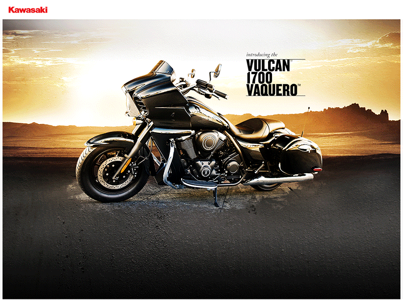 Kawasaki : Vulcan 1700 Vaquero : Concept Art