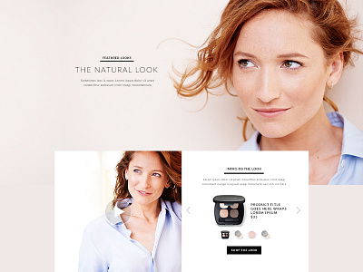 Bare Minerals Redesign : Featured Look