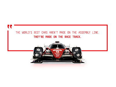 Toyota Gazoo Racing Redesign : Home Page