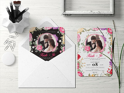 Weeding Card Sample