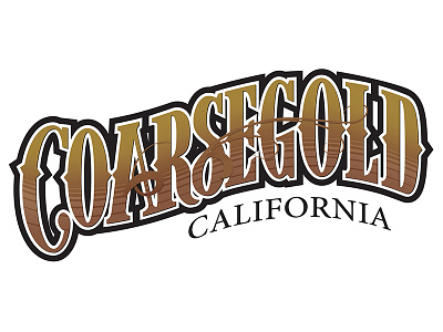 Coarsegold Logo hand lettering