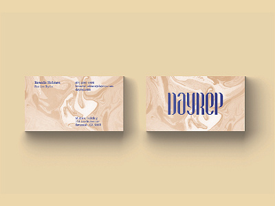 Marble Business Card Template