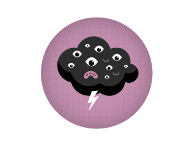 Mood Cloud 01 buttons digital illustration mood