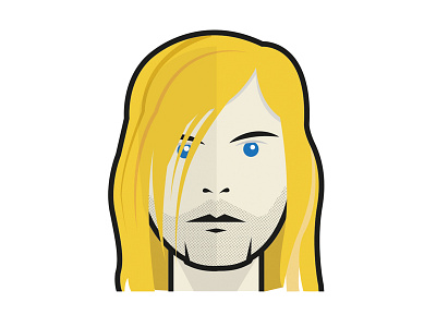 Kurt Cobain illustratione kurtcobain