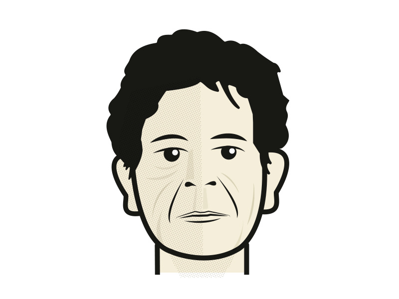 Lou Reed thefacesofdeadrockstars illustration loureed