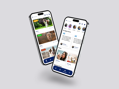 Pet Adoption App app case study design figma ios mobile ui