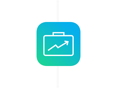 App icon - Stock Market Game app app icon bangalore flat icon design india ios ios app icon stock stock market