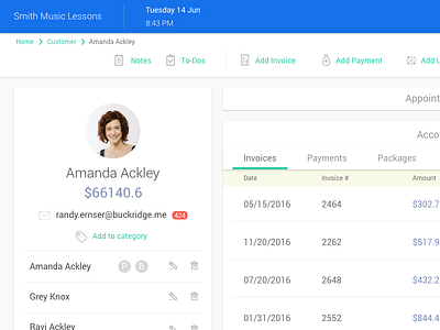 Simplifythis Dashboard Design booking booking engine control panel customer profile dashboard desktop app invoice payment web app