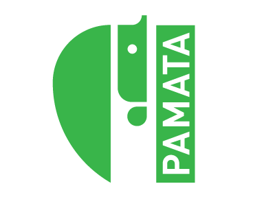 PAMATA bold branding graphic design green horse illustrator logo pablo martinez tarradell vector