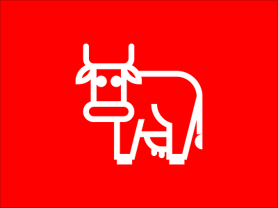 Cow Icon Grid animal branding cow grid icon logo martinez pablo pamata tarradell