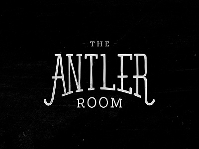 The Antler Room Brand Identity american brand identity design hand drawn type hand lettering icon illustration logo traditional typography vector