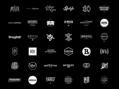 JS Design Portfolio bold brand identity design hand drawn hand lettering logo portfolio simple typography