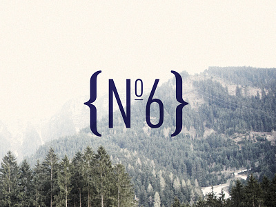 Festival No.6 Brand brand festival logo type typography uk wales