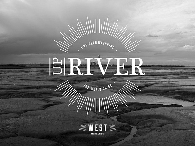 Up River Brand band brand design graphic design logo type typography