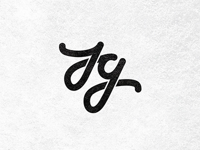 Jordan Green Re-Brand brand design initials script type typography