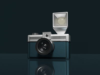 Vintage camera 3d 3d art 3d artist blender blender3d blendercycles camera camera3d cyclesrender render vintage