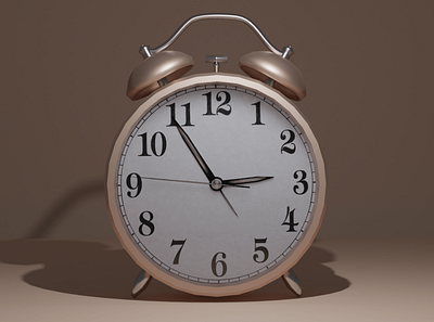 Vintage alarm clock 3d 3d art 3d artist 3dprogress 3dprogress alarmclock artwork blender blender3d blendercycles clock cyclesrender render vintage