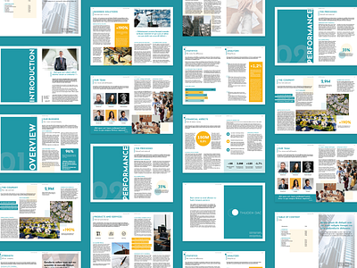 Annual report template (suite) FREE