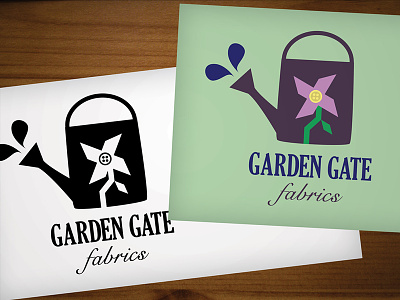 Garden Gate Fabrics "Final" Brand branding craft fabric