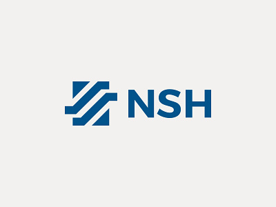 NSH Elevator logo branding elevator logo logo design