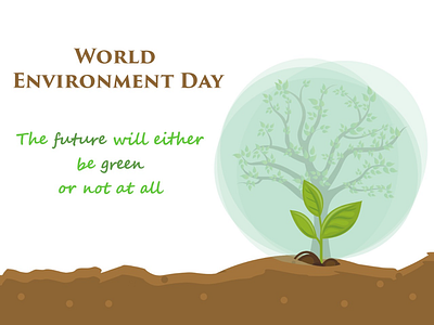 Go Green! 5june go green plant poster design save earth trees world environment day