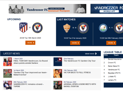 Vandrezzer web view