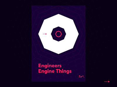 Engineers Engine Things poster poster design