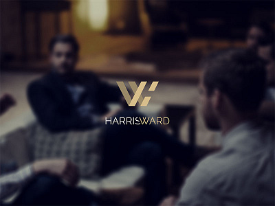 Harris & Ward Logo brand brand design branding creative creative agency design logo logo design ux