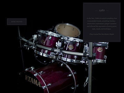 Starclassic Maple Remembrance design drums photography ui ux web design