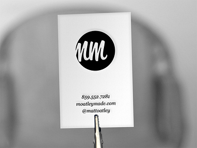 Letterpress Business Card