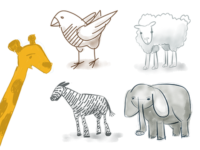 Baby Room Animals animals illustration