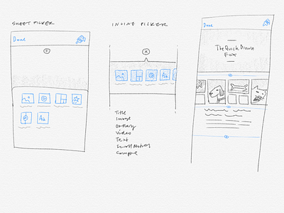 Sketching Interfaces app ios ipad notes pencil sketch ui