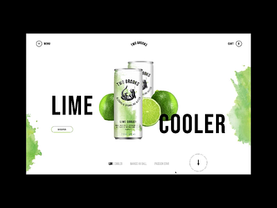 Two Brooks // E-Commerce Drinks Brand animation clean drinks ecommerce ecommerce design ecommerce shop interactive design motion design uidesign uxdesign webdesign webdesigner website