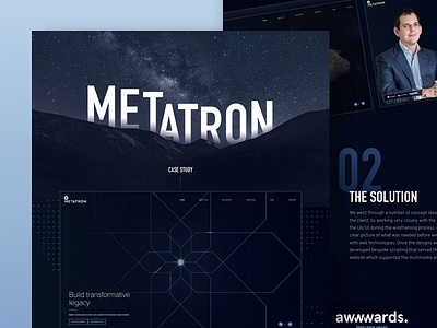 Metatron - Case Study clean color design flat gif minimal sketch typography ui design web website white