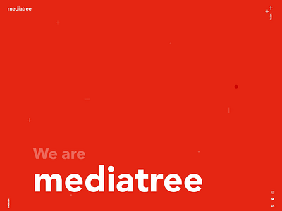 Mediatree - Website Interaction clean interactive design motion design uidesign uxdesign web design website