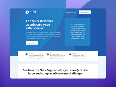 Nuix design digital design ui design webdesign
