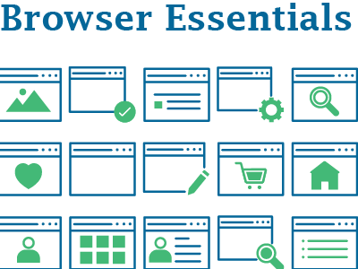 Browser essentials browsers ecommerce edit essentials gallery homepage image browser login shopping user webpage website