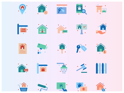 Real Estate icon icon a day icon animation icon app icon artwork icon design icon designer icons icons pack icons set illustration illustration art illustrator real estate real estate agency real estate agent real estate app real estate branding realestate vector